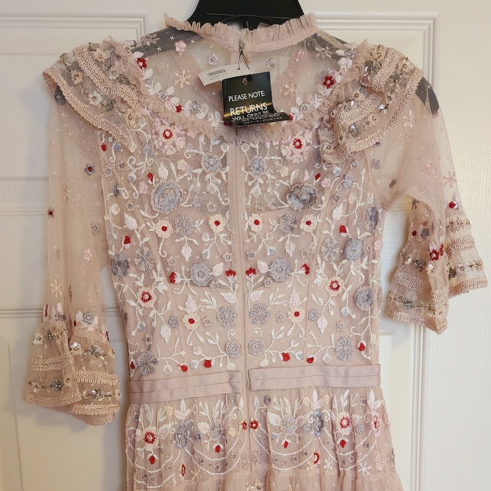 Needle & Thread Eden Tiered Embellished Tulle Gown - Picture 10 of 11